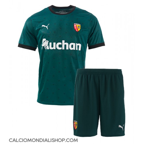 Maglie da calcio RC Lens Seconda Maglia Bambino 2024-25 Manica Corta (+ Pantaloni corti)